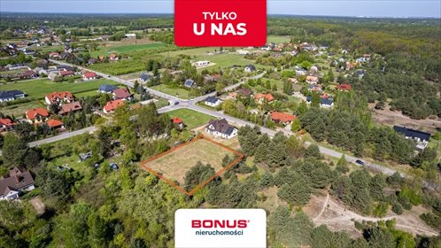 Na sprzedaż działka 1813 m² pod dom w otulinie Chojnowskiego Parku działka Dobiesz, Leśna