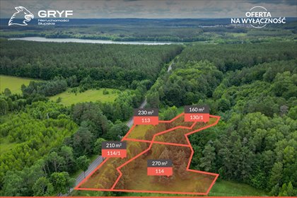 działka na sprzedaż 870m2 działka Obłęże