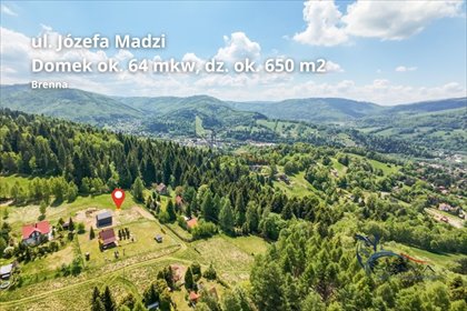Urokliwy domek 62 m² z widokiem na góry i las dom Brenna