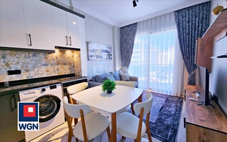 Do sprzedania przestronne 1+1 z basenem i pełnym wyposażeniem mieszkanie Alanya