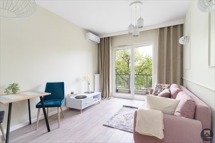Eleganckie 2-pokojowe mieszkanie z loggią na Mokotowie mieszkanie Warszawa, Mokotów, Wołoska