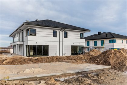 Nowoczesny bliźniak 119m² z własną działką i garażem dom Lublin, Szerokie, Ustronna