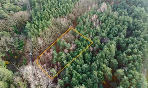 działka na sprzedaż 1459m2 działka Sokolniki-Las, Graniczna