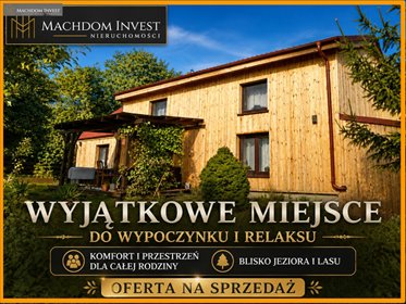 Sprzedam dom z kominkiem, ogrodem i garażem w Wielkim Głęboczku dom Wielki Głęboczek