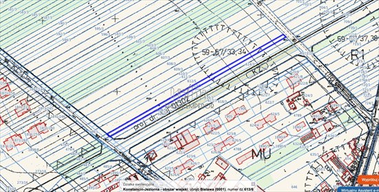 Polecam działkę 1442 m² pod uprawy w Bielawie działka Bielawa, Powsińska