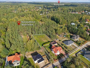 działka na sprzedaż 1524m2 działka Niewodnica Kościelna