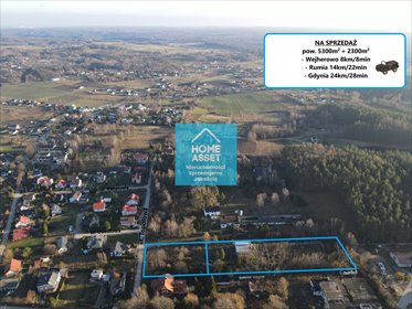 Na sprzedaż działka 7 600 m² z domem i potencjałem rozwoju działka Nowy Dwór Wejherowski, Antoniego Abrahama