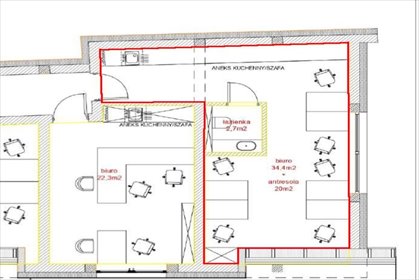 Zapraszam do wynajmu nowoczesnego biura 37 m² z antresolą lokal użytkowy Nowy Targ, Szaflarska