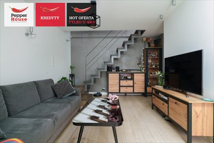 Przestronne dwupoziomowe mieszkanie 84,5 m² w Warszawie. mieszkanie Warszawa, Mokotów, Cypryjska