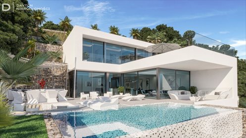 Do sprzedania luksusowa villa 427 m² z panoramicznym widokiem na morze dom Calpe