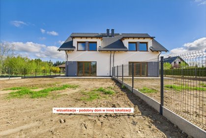 Nowoczesny bliźniak 136 m² z garażem i działką polecam dom Przyjaźń, Łapińska