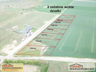 Działka 1162 m² z warunkami zabudowy - zapraszam działka Stargard, Podmiejska, Podmiejska