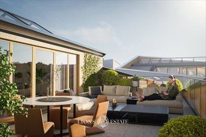 Dwupoziomowe 145 m² z tarasem w Wilanowie (Royal Garden) mieszkanie Warszawa, Wilanów Wysoki, Zdrowa