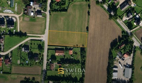 Duża działka 3022 m² pod dom z ogrodem, światłowód, spokój działka Leźno, Jarzębinowa