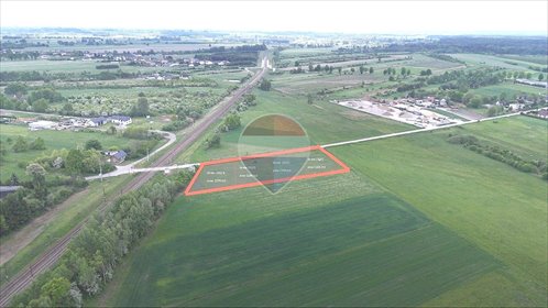 Działka inwestycyjna pod magazyn 5169 m² (bez zabudowy) działka Dąbrówka Zabłotnia