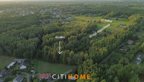 działka na sprzedaż 1452m2 działka Glina, Polna
