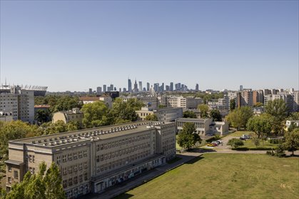 Widok na centrum i Stadion Narodowy z 2-pokojowego mieszkania. mieszkanie Warszawa, Praga-Południe, Bliska