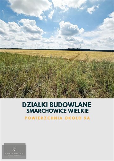 działka na sprzedaż Namysłów Smarchowice Wielkie-Apostoły 878 m2