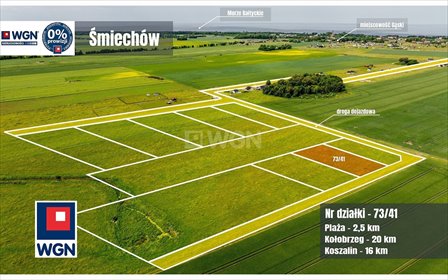 działka na sprzedaż 3002m2 działka Śmiechów, Śmiechów