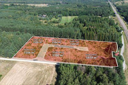 Sprzedam działkę 1500 m² pod zabudowę w Markowie-Świnicach działka Marków-Świnice
