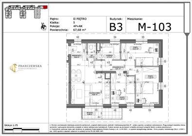 mieszkanie na sprzedaż 68m2 mieszkanie Lublin, Ponikwoda, Daliowa