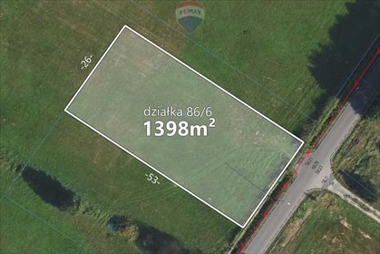 działka na sprzedaż 1398m2 działka Ładne