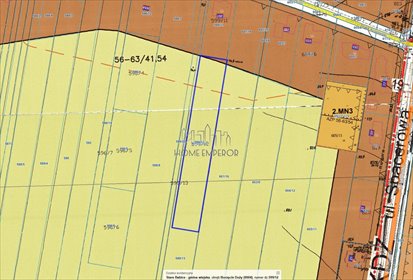 Działka rolna 3000 m² w Borzęcinie Dużym, media w pobliżu działka Borzęcin Duży, Trakt Królewski