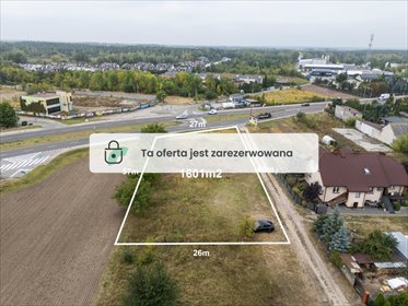 działka na sprzedaż 1601m2 działka Radom, Rajec Szlachecki, Kozienicka