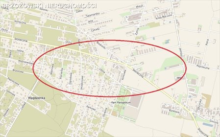 działka na sprzedaż 2378m2 działka Magdalenka