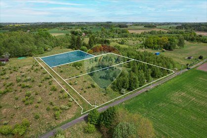 Działka 3313 m² pod zabudowę, blisko morza i jezior działka Smolne