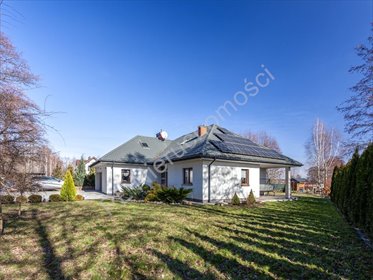 Nowoczesny dom z poddaszem, energooszczędny, 161 m2 dom Stara Wieś