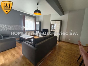 Atrakcyjne 52 m2 apartament z dużym balkonem i pełnym wyposażeniem mieszkanie Ostrowiec Świętokrzyski