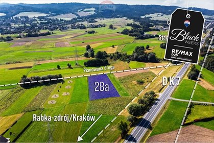 działka na sprzedaż 2878m2 działka Raba Wyżna