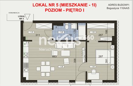 mieszkanie na sprzedaż 54m2 mieszkanie Boguszyce