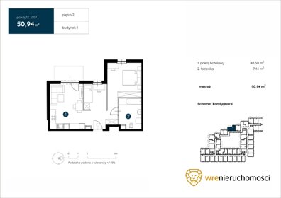 mieszkanie na sprzedaż 51m2 mieszkanie Wrocław, Muchobór Mały, Fabryczna