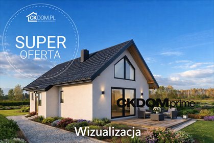 Nowoczesny dom z antresolą w Sielec, 56 m², 1000 m² działki dom Sielec