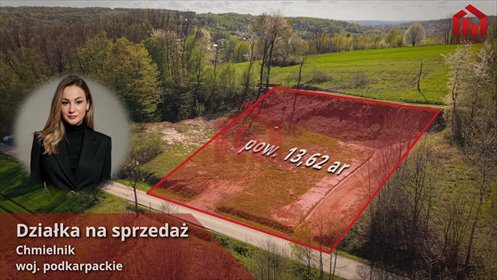 działka na sprzedaż 1362m2 działka Chmielnik, Chmielnik