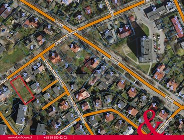 działka na sprzedaż 850m2 działka Gdańsk, Oliwa, Antoniego Abrahama