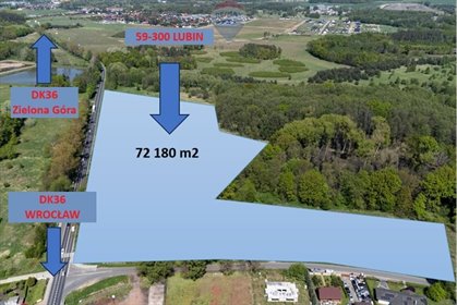 działka na sprzedaż 72180m2 działka Osiek