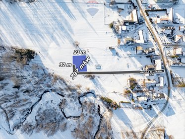 działka na sprzedaż 797m2 działka Ciche