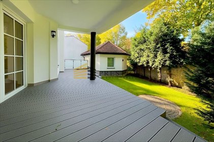 Ekskluzywny apartament z ogrodem i tarasem w Wilanowie mieszkanie Warszawa, Wilanów, Janczarów