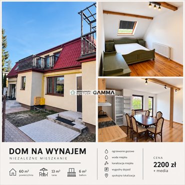 Dom 60 m² z tarasem i balkonem - zapraszam dom Pułtusk, Pułtusk, Panny Marii