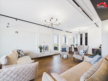 Ekskluzywny dwupoziomowy apartament 115 m² z tarasem 70 m² w centrum Białegostoku mieszkanie Białystok, Centrum, Oskara Sosnowskiego