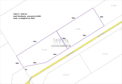 działka na sprzedaż 1650m2 działka Majdan, Krajobrazowa