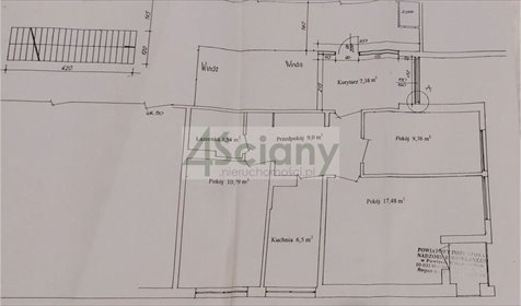 Na sprzedaż przestronne 3-pokojowe mieszkanie 64,45 m² na Mokotowie mieszkanie Warszawa, Mokotów, Bernardyńska