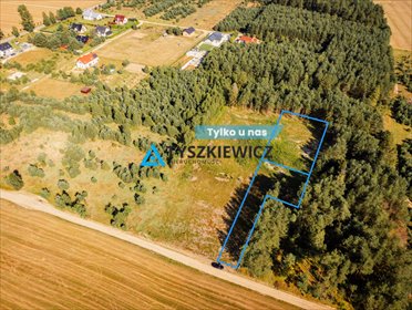 działka na sprzedaż 1007m2 działka Kowalewo, Smolna