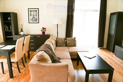 Przestronne 2-pokojowe mieszkanie z dużymi tarasami (26/32 m²) w Wilanowie mieszkanie Warszawa, Wilanów, Sarmacka