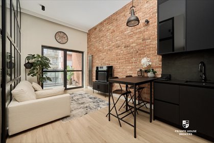 Polecam loft 44 m² z balkonem w Browarach Wrocławskich mieszkanie Wrocław, Ołbin, Ołbin, Jedności Narodowej