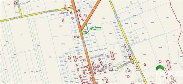 działka na sprzedaż 1348m2 działka Turośń Kościelna, Białostocka