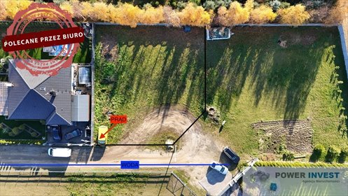 działka na sprzedaż 768m2 działka Klonówiec